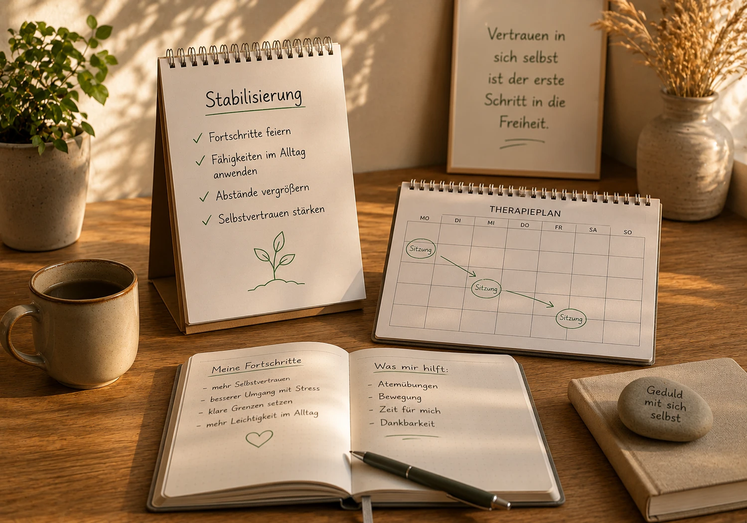 Testen Sie Ihre neu gewonnenen Fähigkeiten intensiver im Alltag.