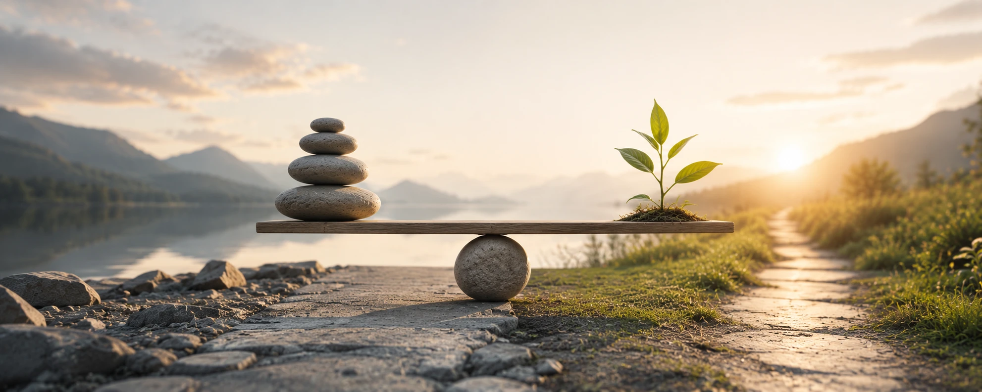 Die Balance von Akzeptanz und Veränderung